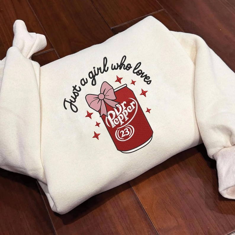 Dr Pepper Embroidered Sweatshirt Retro Soda Can With Pink Bow 1764040659211.png