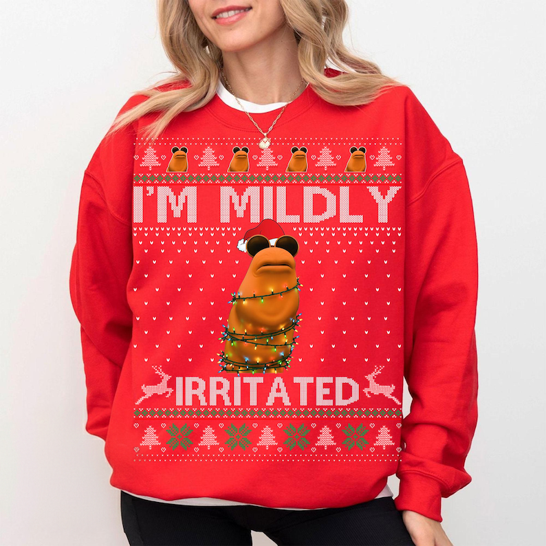 I M Mildly Irritated Marcus The Worm Sweatshirt Marcus The Worm Ugly Christmas Sweatshirtmarcus The Worm Shirtrobert Help Marcus The Worm 1764316637266.png