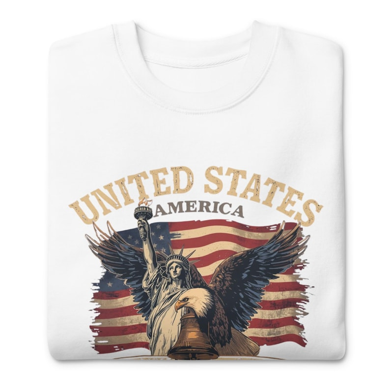 250th Anniversary American Usa Sweatshirt Patriotic 1776 2026 Eagle  Liberty Bell Crewneck 1764650247697.png
