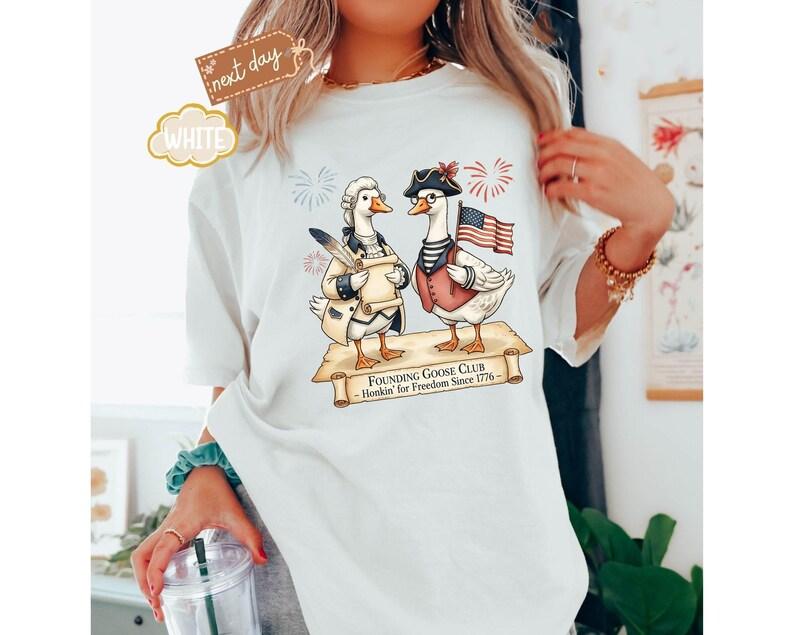 Comfort Colors Founding Goose Club Shirt 250th Anniversary Shirt Funny Patriotic History Tee Independence Day Shirt Usa Humor Shirt 1764651392929.png