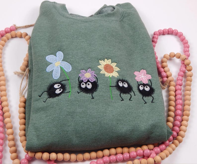 Soot Sprites Embroidered T Shirt Anime Kawaii Embroidered Sweater Cute Soot Sprite Embroidery Hoodie Anime Lovers Gift 1764839729039.png