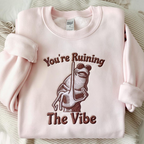 Embroidered Marcus The Worm Sweatshirt Youre Ruining The Vibe Marcus The Worm Meme Tee Marcus The Worm Merch Funny Meme Brain Rot Shirt 1764904536923.png