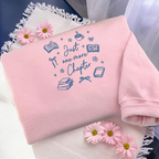 Embroidered Just One More Chapter Shirt Book Lover Sweatshirt Books And Coffee Tee Floral Bookish Hoodie Book Club Tshirt Reader Gift 1765163974380.png