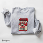 Embroidered Pass Me A Fridge Cig Sweatshirt Diet Coke Tee Beverage Humor Shirt Quirky Caffeine Addict Sweater Meme Tee Sad Humor Gift 1765165641180.png