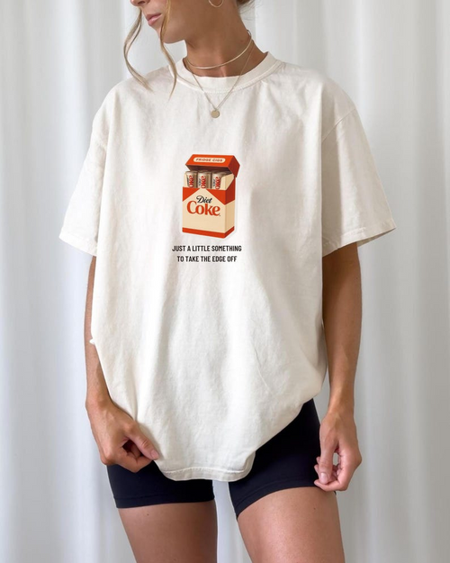 Just A Lil Something To Take The Edge Off T Shirt Funny Diet Coke Fridge Cigs Fridge Cigg Diet Coke Sarcastic Meme Shirt Coke Lover Gift 1765165858995.png