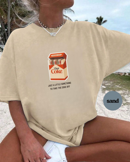 Just A Lil Something To Take The Edge Off T Shirt Funny Diet Coke Fridge Cigs Fridge Cigg Diet Coke Sarcastic Meme Shirt Coke Lover Gift 1765165859911.png