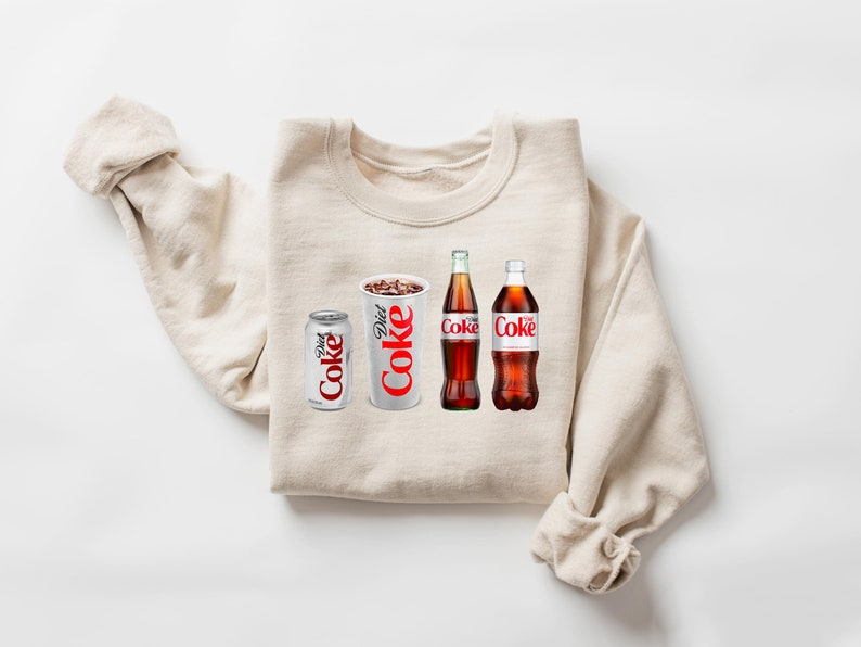 Diet Coke Sweatshirt Diet Coke Lover Tshirt Funny Soda Shirt Coke Lover Sweater Coke Lover Gift Diet Coke Long Sleeve 1765166756958.png