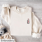 Diet Coke Embroidery Sweatshirt Diet Coke Social Club Shirt I Need A Diet Coke T Shirt Diet Coke Lover Gift Customize The Drink Name 1765168476507.png