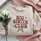 Big Sister Club Embroidered Sweatshirt Sweatshirt For Sibling Announcement Newborn Sister Sweatshirt Baby Shower Gift Gift For Baby 1765183962771.png