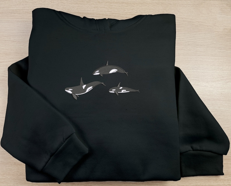 Embroidered Trio Orca Hoodie Killer Whale Orca Design Sweatshirt Wildlife Fishes Embroidery Unisex Hooded Jumper Awareness Animal Lover Gift 1765249836072.png
