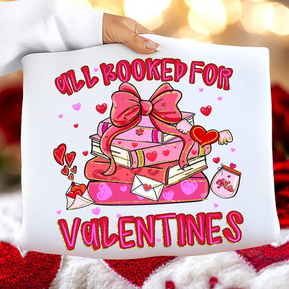 All Booked For Valentines Shirt Book Lover Shirt Design Floral Valentine Shirt Teacher Shirt 1766480633639.png