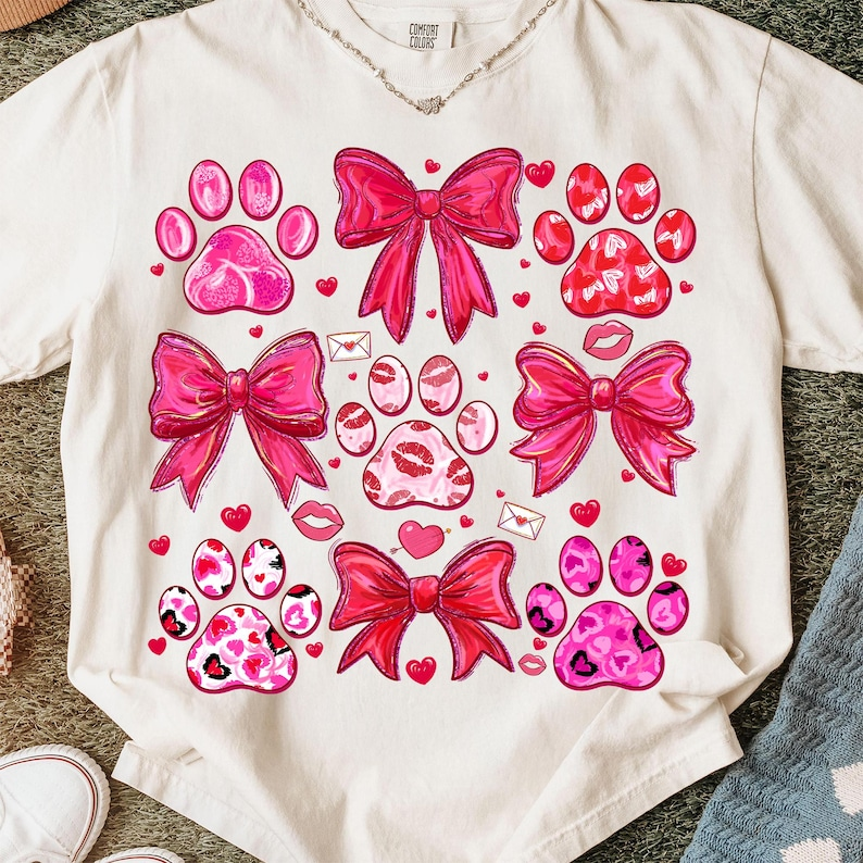 Dog Valentine Shirt Dog Mom Shirt Valentines Day Shirt Dog Paw Print Heart Shirt Valentine Shirt Design Dog Lover Gift Candy Hearts Shirt 1766543399607.png
