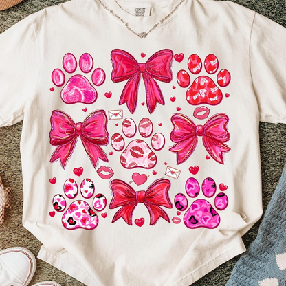 Dog Valentine Shirt Dog Mom Shirt Valentines Day Shirt Dog Paw Print Heart Shirt Valentine Shirt Design Dog Lover Gift Candy Hearts Shirt 1766543399607.png