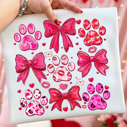 Dog Valentine Shirt Dog Mom Shirt Valentines Day Shirt Dog Paw Print Heart Shirt Valentine Shirt Design Dog Lover Gift Candy Hearts Shirt 1766543399666.png