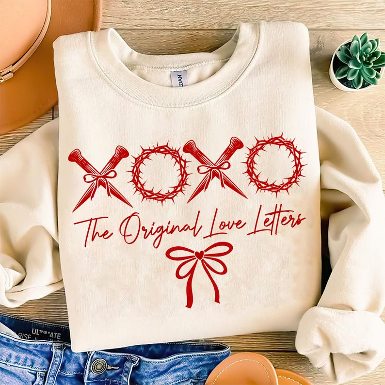 Xoxo The Original Love Letters Shirt Christian Valentines Shirt Valentine Day Shirt Valentine Bow Shirt Christian Shirt Jesus Valentine Shirt 1766548987172.png