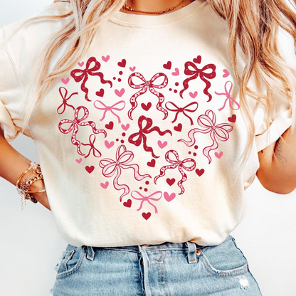 Coquette Valentines Heart Shirt Girly Valentines Day Shirt Preppy Bow Heart Valentines Shirt Shirt Trendy Valentines Day Shirt 1766549635054.png