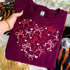 Coquette Valentines Heart Shirt Girly Valentines Day Shirt Preppy Bow Heart Valentines Shirt Shirt Trendy Valentines Day Shirt 1766549635340.png