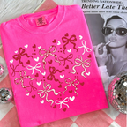 Coquette Valentines Heart Shirt Girly Valentines Day Shirt Preppy Bow Heart Valentines Shirt Shirt Trendy Valentines Day Shirt 1766549635940.png