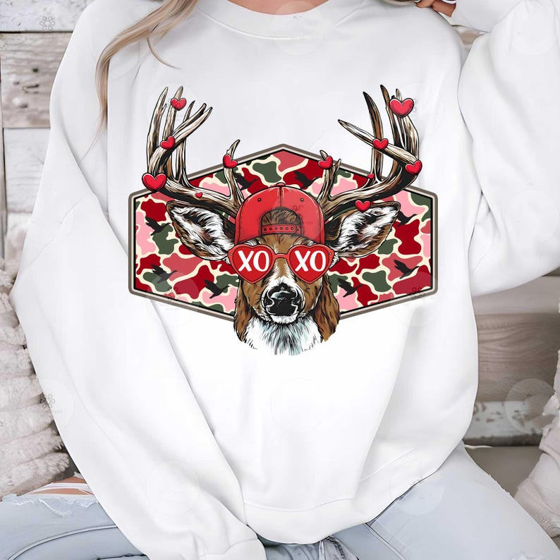 Valentine Buck Shirt Boys Valentines Shirt Valentine Design For Deer Hunter Valentine Camo Shirt Retro Valentines Hunting Shirt 1766550717621.png
