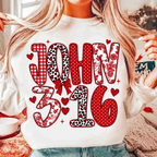 John 316 Shirt Preppy Valentine Shirt Loved Valentine Shirt Christian Valentine Shirt Bible Verses Shirt Coquette Valentine Shirt Valentine Shirt 1766559453941.png