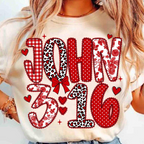 John 316 Shirt Preppy Valentine Shirt Loved Valentine Shirt Christian Valentine Shirt Bible Verses Shirt Coquette Valentine Shirt Valentine Shirt 1766559454134.png