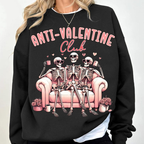 Anti Valentine Club Shirt Funny Valentines Shirt Valentines Day Valentine Friends Shirt Shirt Single Girls Shirt Retro Skeleton Shirt 1766562725095.png