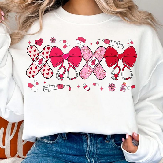 Pink Valentine Nurse Shirt Valentine Nurse Coquette Shirt Cupids Favorite Nurse Shirt Nurse Valentines Shirt Design Valentines Day Shirt 1766566295019.png