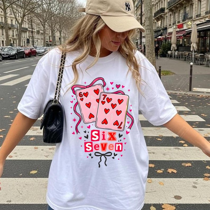 Valentine 6 7 Playing Cards Shirt Preppy Six Seven Meme T Shirt Cute Coquette Pink Lovers Tee Funny Teen Valentine Graphic Top 2026 1766644822971.png