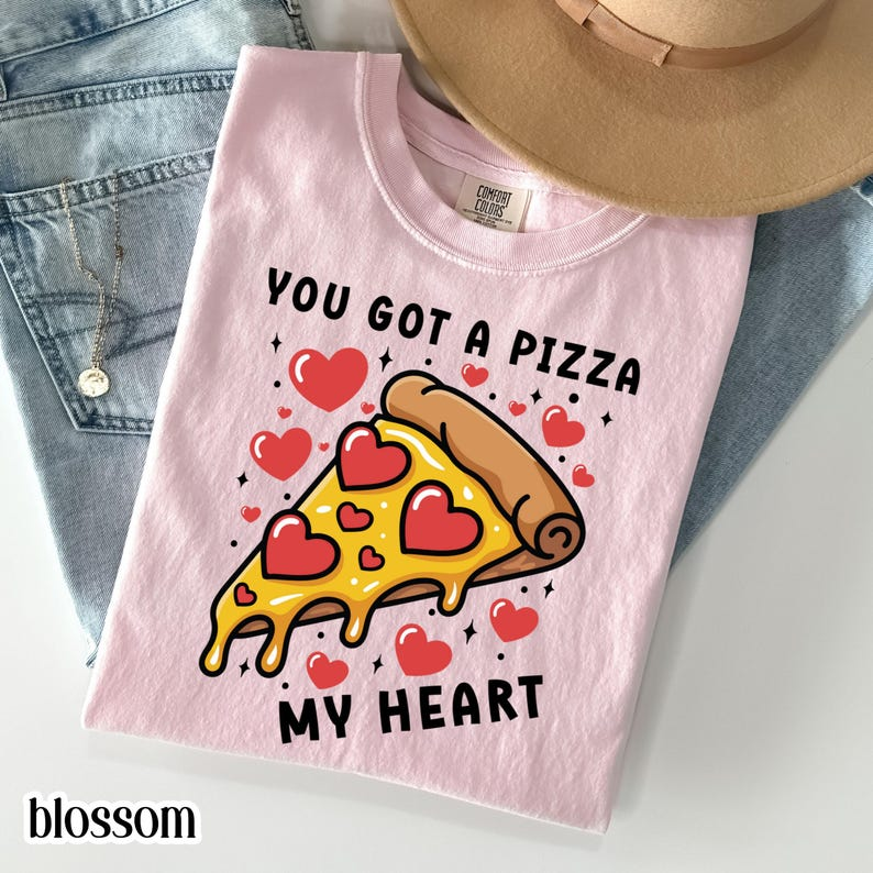 Valentines Day Comfort Colors Shirt Pizza My Heart T Shirt Funny Vday Food Lover Tee Pizza Heart Love Tshirt For Girlfriend Boyfriend 1766718284262.png