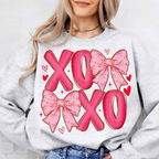 Coquette Valentines Xoxo Shirt Trendy Valentines Day Shirt Pink Valentine Girly Checkered Bow Shirt Vday Sublimation Shirt 1766724504068.png