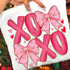 Coquette Valentines Xoxo Shirt Trendy Valentines Day Shirt Pink Valentine Girly Checkered Bow Shirt Vday Sublimation Shirt 1766724504447.png