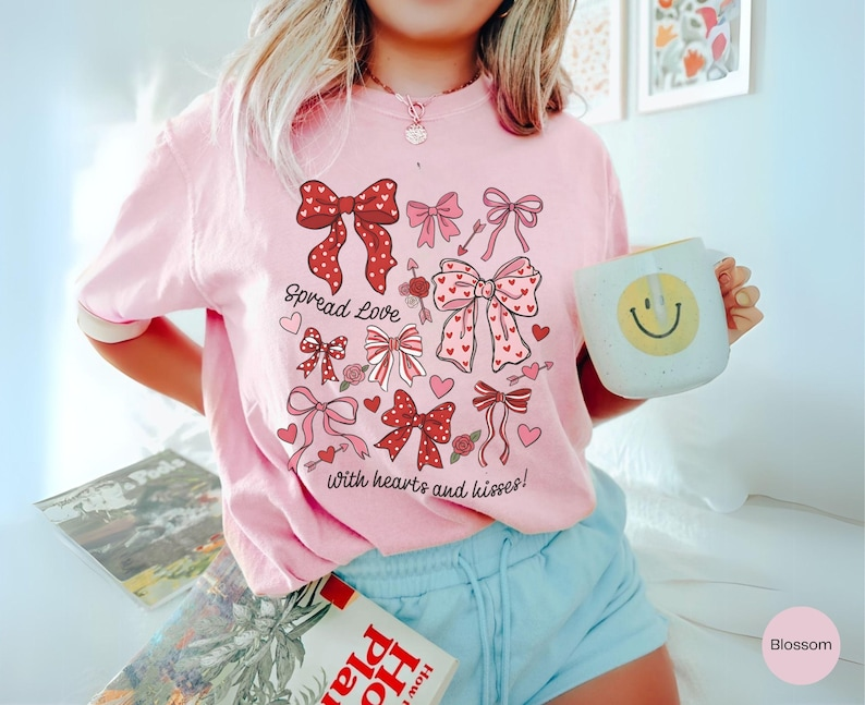 Valentines Day Shirt Cute Coquette Hearts Tshirt Galentines Gift For Best Friend Trendy Valentine Top For Women 1766806681885.png