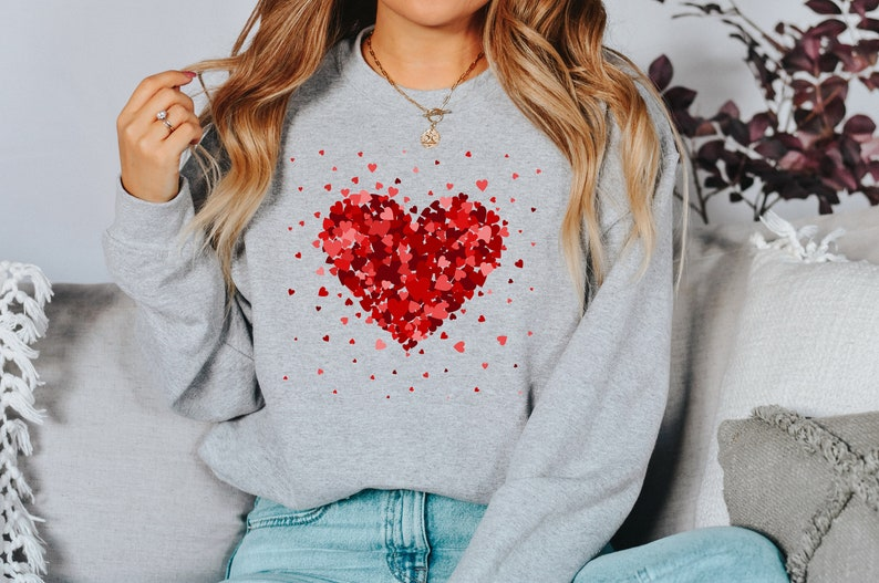 Valentine Heart Shirtheart Shirt Love Shirt Valentine Shirt Valentines Day Shirt  Couples Sweaters Xoxo Happy Valentines Cute 1766808181798.png
