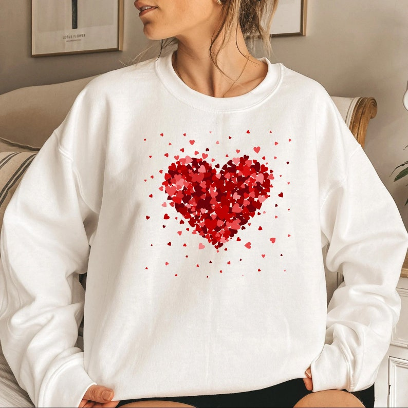 Valentine Heart Shirtheart Shirt Love Shirt Valentine Shirt Valentines Day Shirt  Couples Sweaters Xoxo Happy Valentines Cute 1766808181832.png