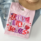 Christian Valentines Day Comfort Colors Shirt Love Like Jesus Tshirt Inspirational Bible Verse Tee Religious Vday Gift Apparel For Believer 1767063034563.png