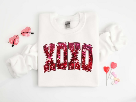 Not Real Glitter Valentines Day Sweatshirt Valentines Day Shirt Valentine Shirt For Teacher Valentines Sweater Galentines Day Gifts Xoxo 1767156269538.png