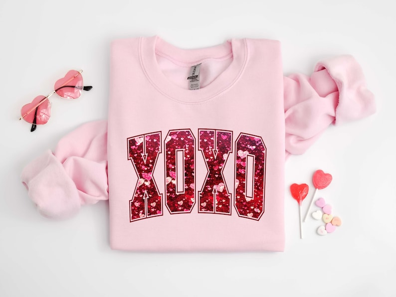 Not Real Glitter Valentines Day Sweatshirt Valentines Day Shirt Valentine Shirt For Teacher Valentines Sweater Galentines Day Gifts Xoxo 1767156269591.png