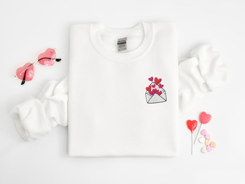 Embroidered Valentines Day Sweatshirt Heart Sweatshirt Love Letter Shirt Valentines Sweater Love Shirt Vday Shirt Valentines Day Gift 1767669990650.png