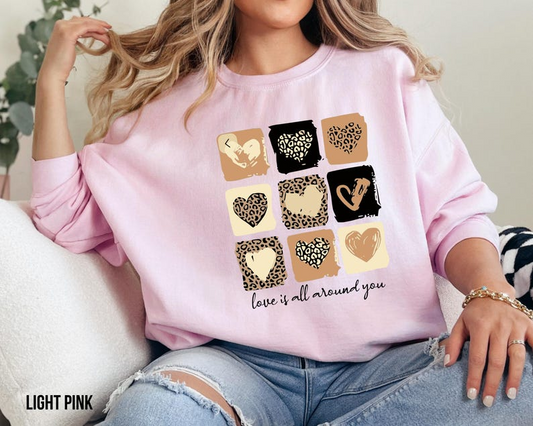 Heart Valentine Sweatshirt Leopard Heart Sweatshirt Leopard Print Sweatshirt Animal Print Cute Valentine Day Shirt For Women Love Shirt 1767670203615.png