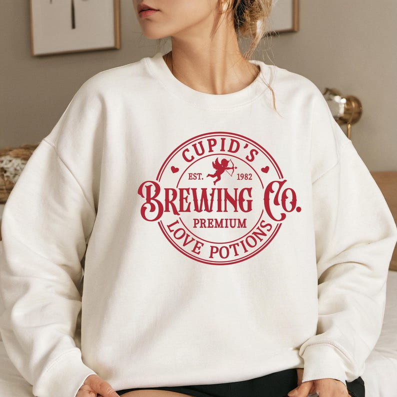 Brewing Co Cupids Love Options Sweatshirt Valetine Sweatshirt Valentines Day Shirt Xoxo Shirt Cute Valentine Shirt Gift For Valentine 1767670589549.png