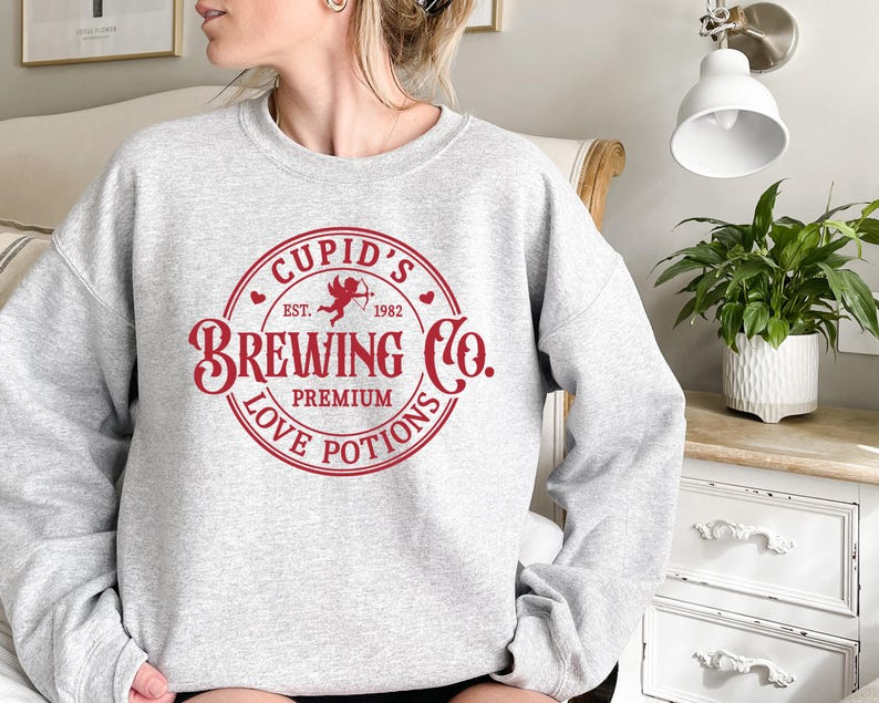 Brewing Co Cupids Love Options Sweatshirt Valetine Sweatshirt Valentines Day Shirt Xoxo Shirt Cute Valentine Shirt Gift For Valentine 1767670590117.png