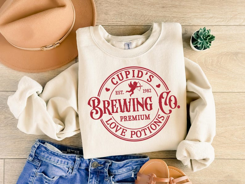 Brewing Co Cupids Love Options Sweatshirt Valetine Sweatshirt Valentines Day Shirt Xoxo Shirt Cute Valentine Shirt Gift For Valentine 1767670590258.png