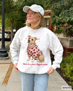 Pitbull Valentine Sweatshirt Love Is A Four Legged Word Pittie Mom Valentines Day Crewneck Sweater 1767671033764.png