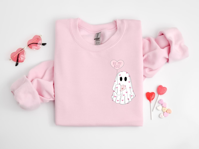 Be My Boo Sweatshirt Ghost Sweater Valentines Day Hoodie Xoxo Sweatshirt Women Valentines Day Sweatshirt Heart Sweatshirt 1767671617992.png