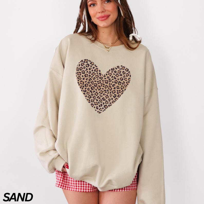 Heart Valentine Sweatshirt Leopard Heart Sweatshirt Leopard Print Sweatshirt Animal Print Cute Valentine Day Shirt For Women Love Shirt 1767671853034.png