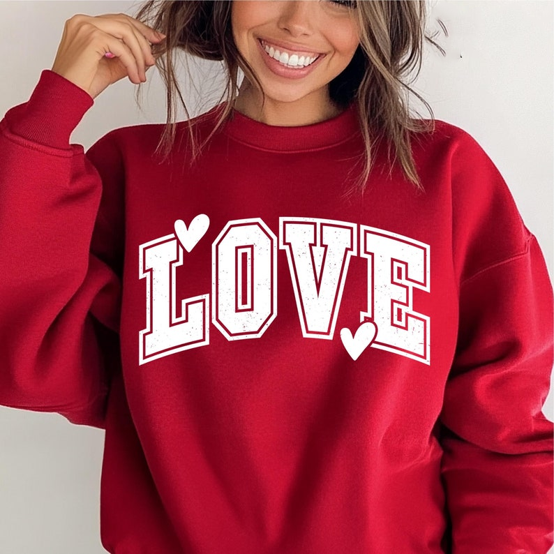 Love Shirt Love Shirt Varsity Love Shirt  Valentine Shirt   Retro Valentine Shirt 1767674608547.png