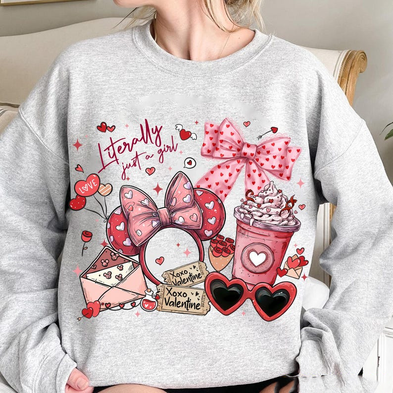 Literally Just A Girl Shirt Valentine Mouse And Friends Shirt Magical Heart Valentines Shirt Happy Valentine S Day Shirt Retro Cartoon Valentine 1767770072431.png