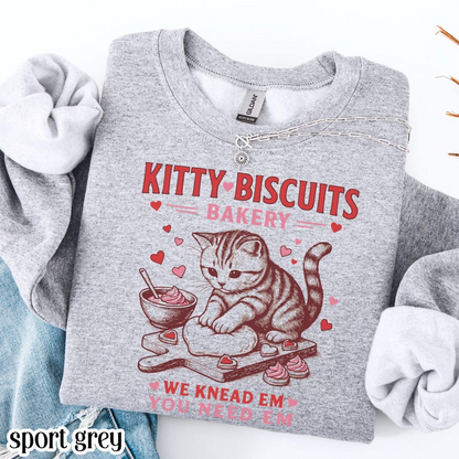 Valentines Cat Sweatshirt Kitty Biscuits Bakery Sweater Funny Vday Cat Lover Pullover Cute Kitten Baking Cookies Love Crewneck Girlfriend 1767773105901.png