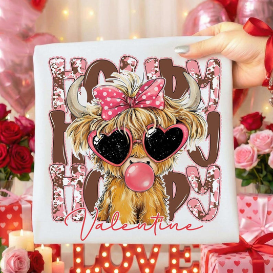 Highland Cow Shirt Valentine Coquette Shirt Valentines Day Retro Valentine Shirt Valentine Heart Shirt Love Shirt 1767773358683.png