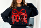 Valentines Day Love Shirt With Bow And Hearts Preppy Coquette Sublimation Shirt Pink Romantic Aesthetic Shirt Clipart Black Red Valentine 1767775330033.png